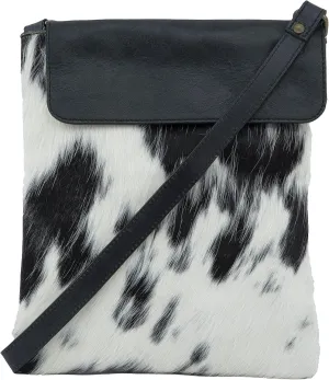 Mona B Genuine Western Cowhide and Leather Tote Handbag | Crossbody Bags | Shoulder Bags | Messengers