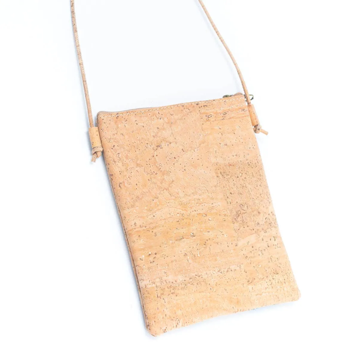 Natural Cork Portable Ladies' Phone Pouch (5units) BAGP-221