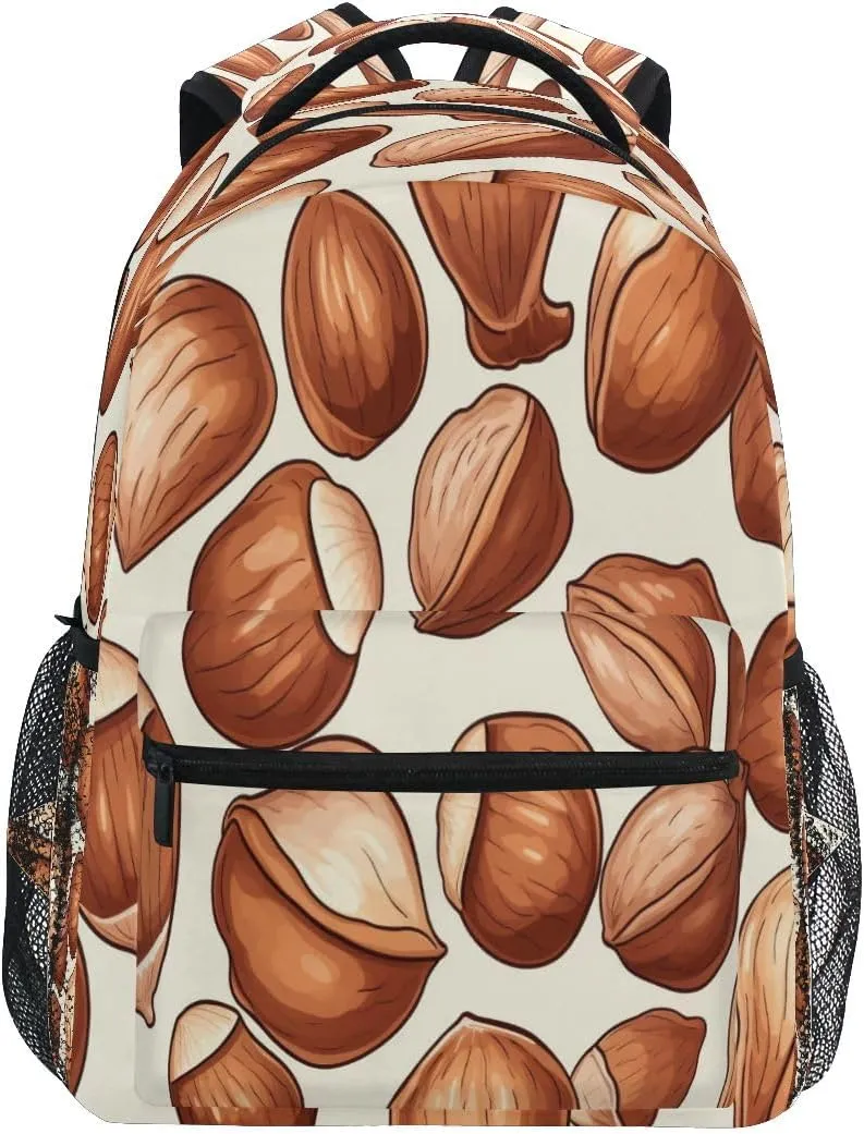 senya Chinese Chestnut Backpack School Bag Travel Daypack for Boys Girls