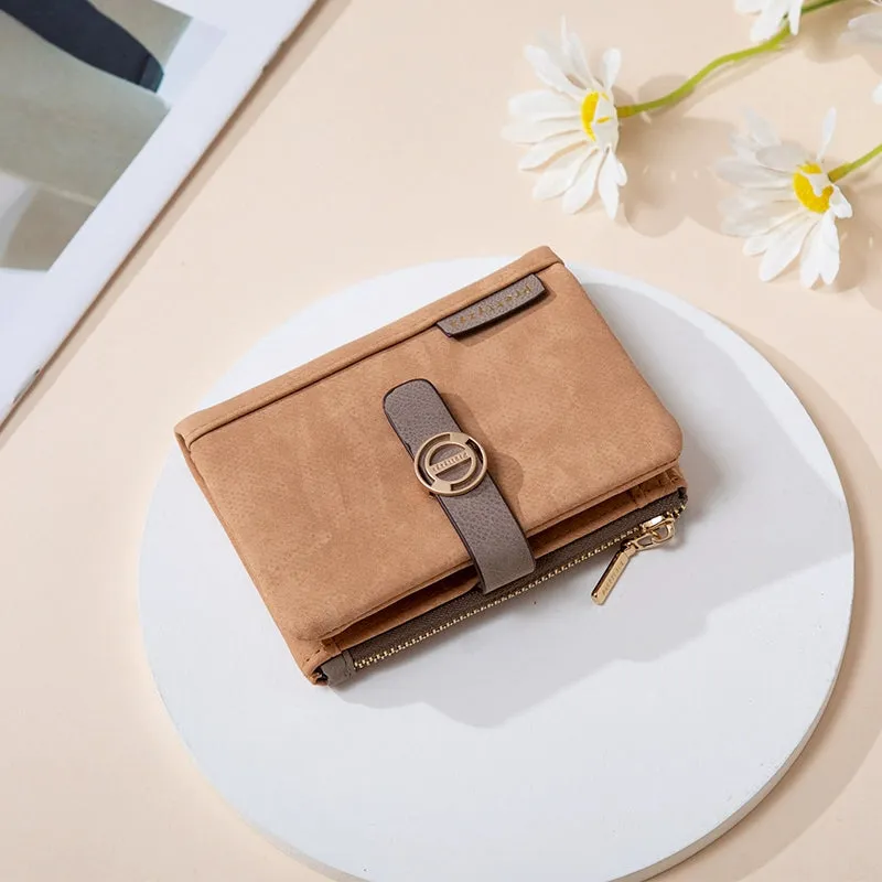 Soft Faux Leather Bifold Multi-Card-Slot Wallet