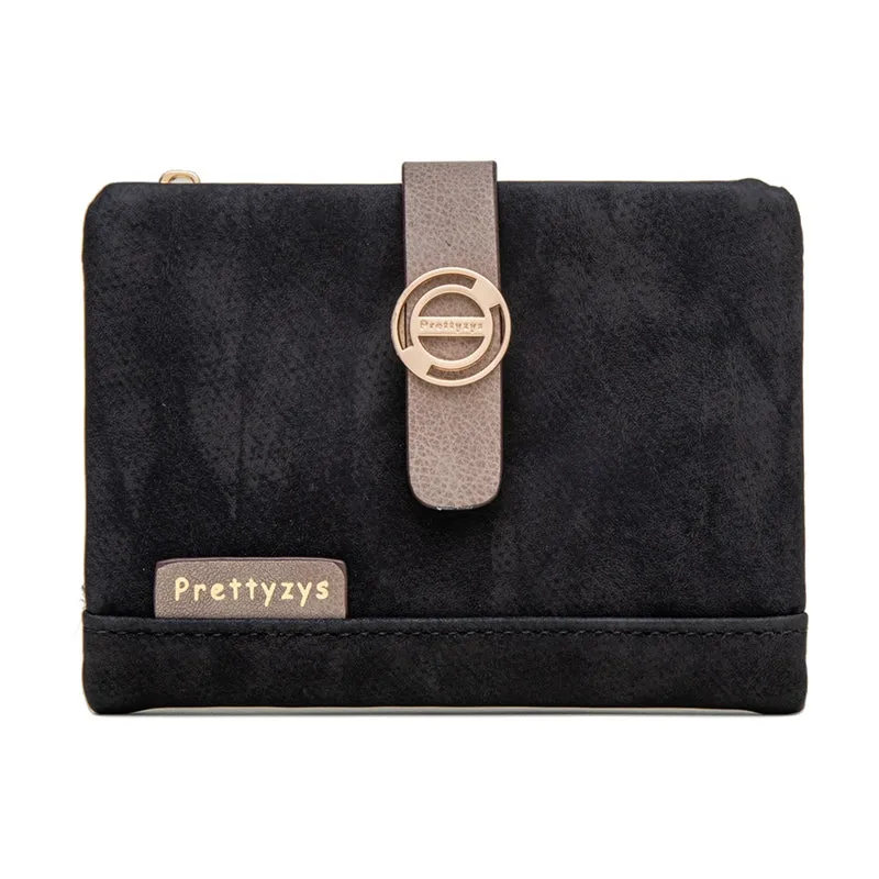 Soft Faux Leather Bifold Multi-Card-Slot Wallet