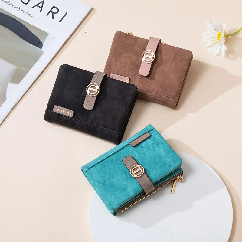 Soft Faux Leather Bifold Multi-Card-Slot Wallet