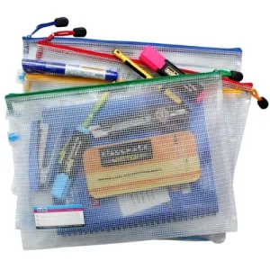 Solo My Zipper Assorted Closure Bag- Pack of 4