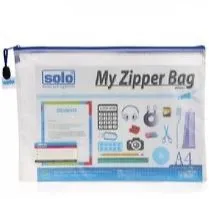 Solo My Zipper Assorted Closure Bag- Pack of 4