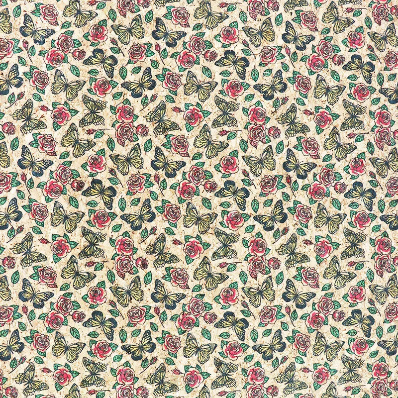 Tattoo Pro Cork Fabric - 1/2 Yard Cut