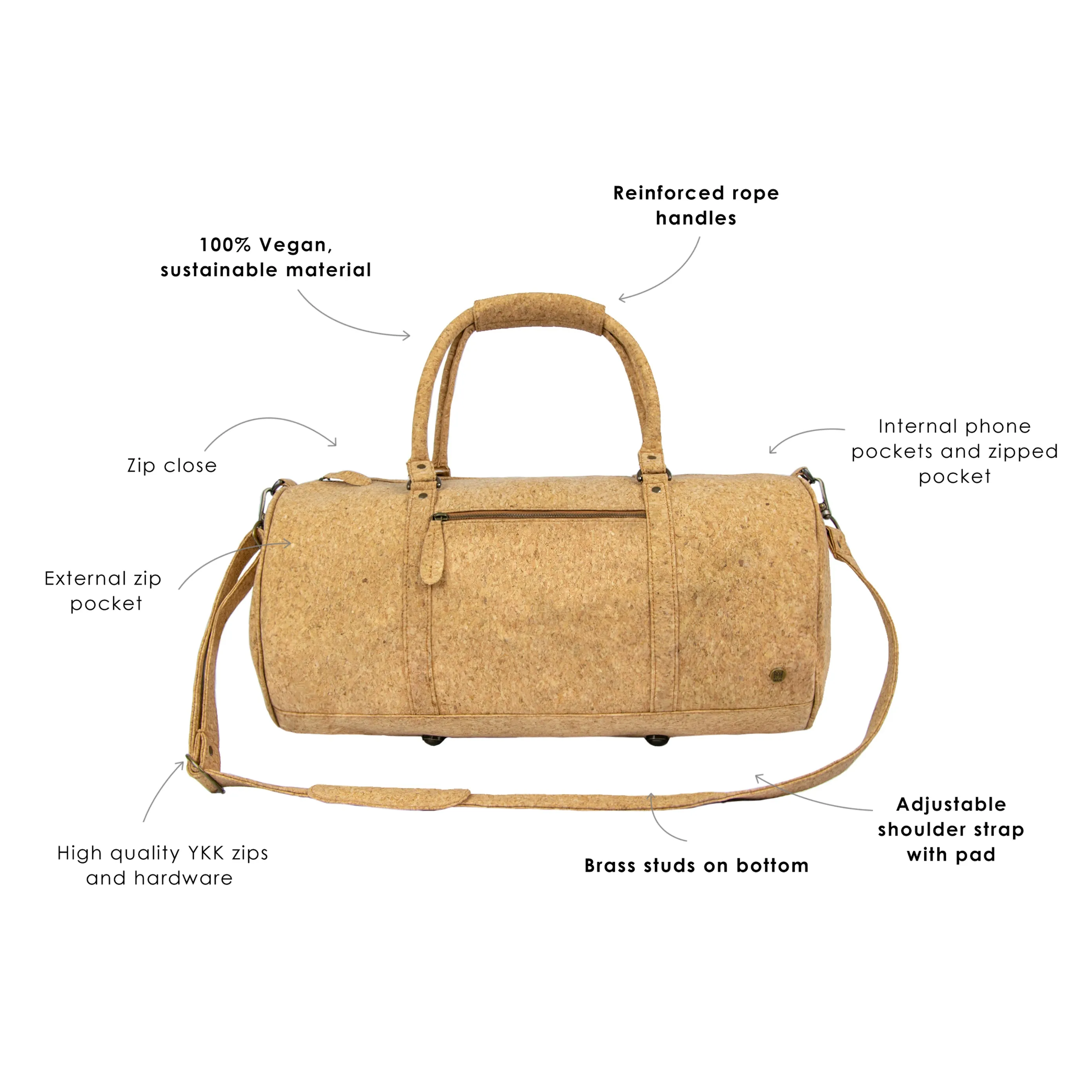 The Classic Duffle (Vegan)