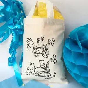 Tractor Colour In Party Bag
