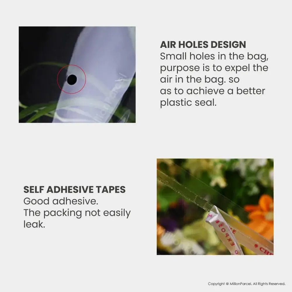 Transparent Self Adhesive OPP Plastic Bag