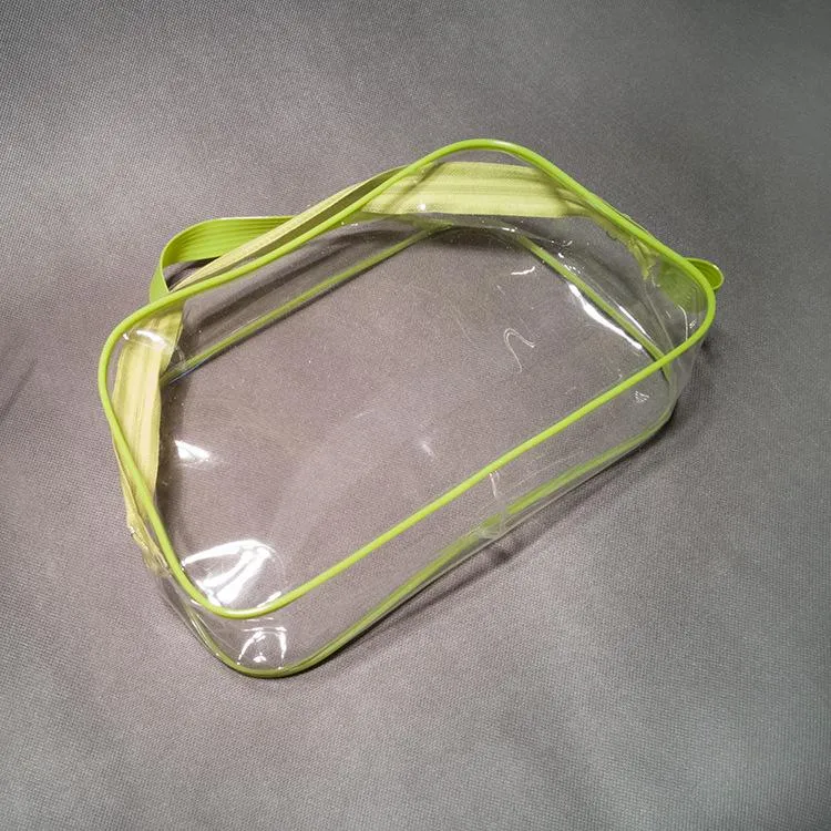 Transparent toiletries bags