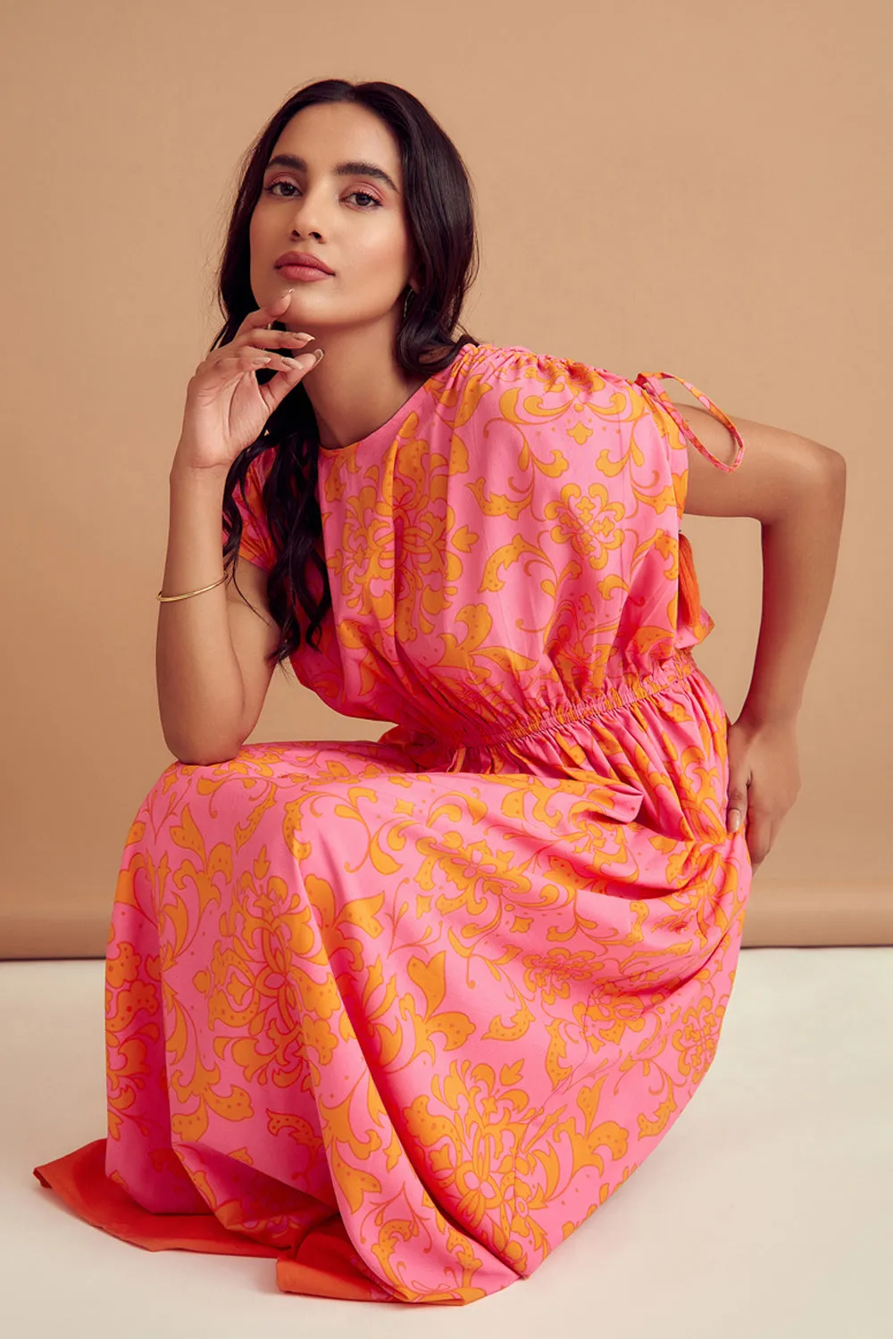 Vibrant Printed Kaftan