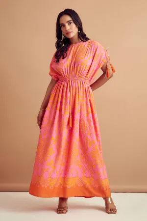 Vibrant Printed Kaftan