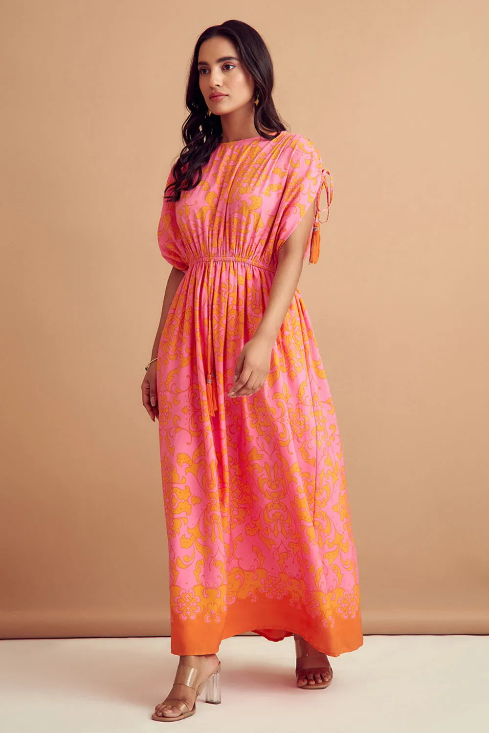 Vibrant Printed Kaftan