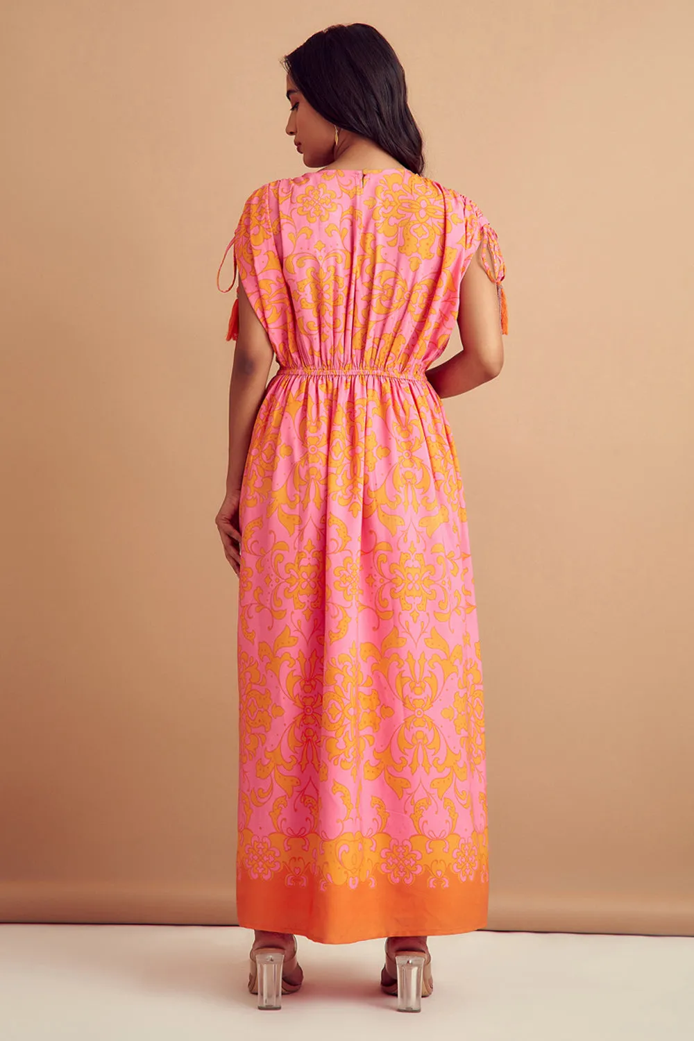 Vibrant Printed Kaftan