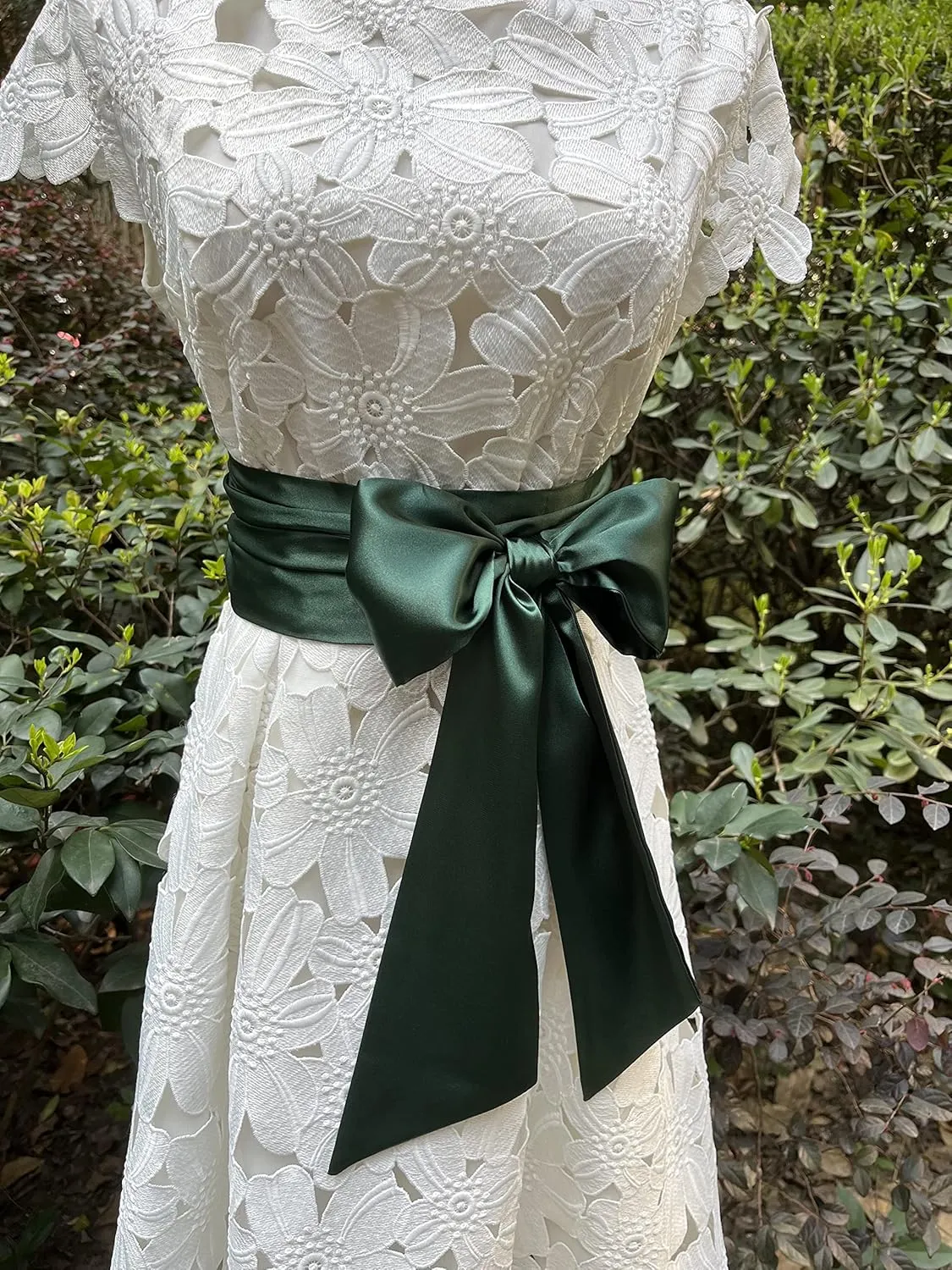 Women Satin Sash Belts For Bridal Bridesmaid Dresses Girls Waist Belts For Special Occasion