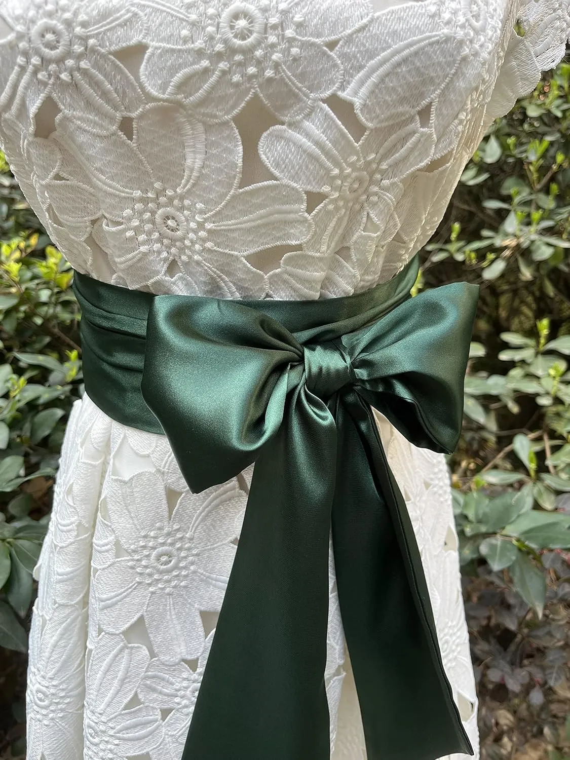 Women Satin Sash Belts For Bridal Bridesmaid Dresses Girls Waist Belts For Special Occasion